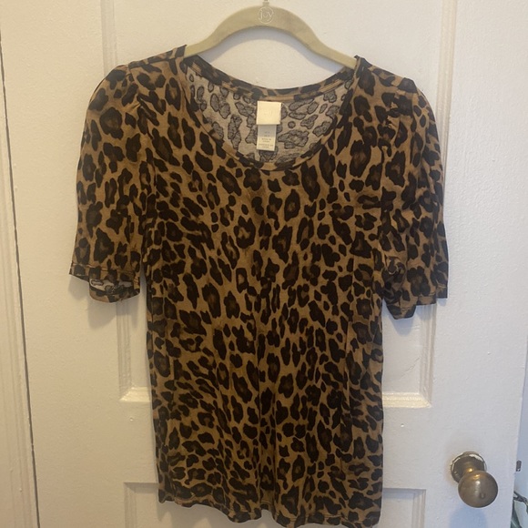 H&M Tops - H&M Cheetah Print Top